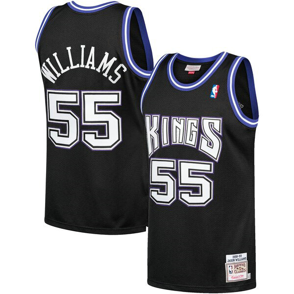 Camiseta Jason Williams 22 Sacramento Kings 1998-1999 Negro Hombre